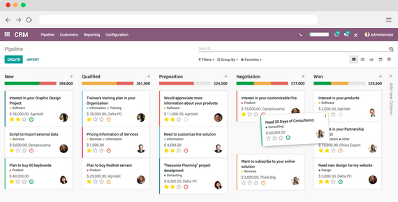 Odoo CRM